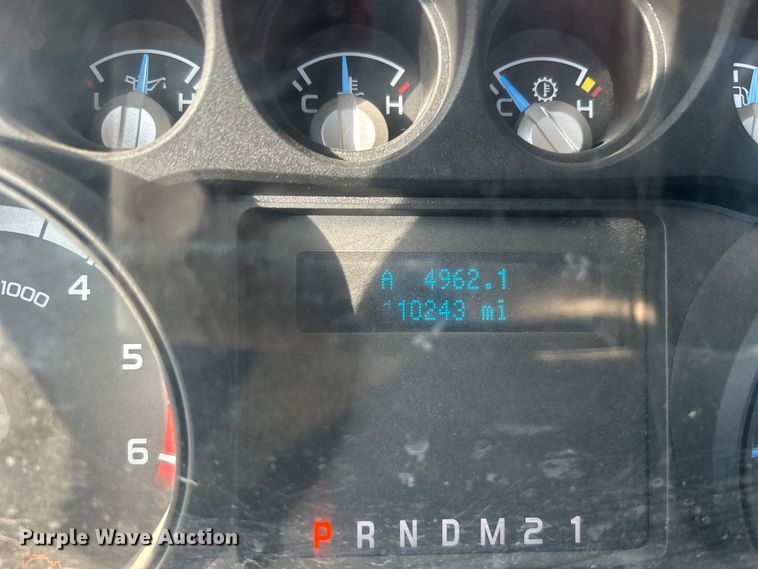 image for item DO1006 2017 Ford F650 flatbed truck