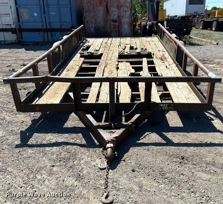 image for item DO1133 1997 Texas Bragg Enterprise utility trailer