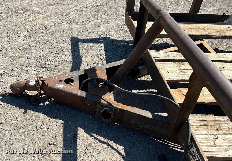 image for item DO1133 1997 Texas Bragg Enterprise utility trailer