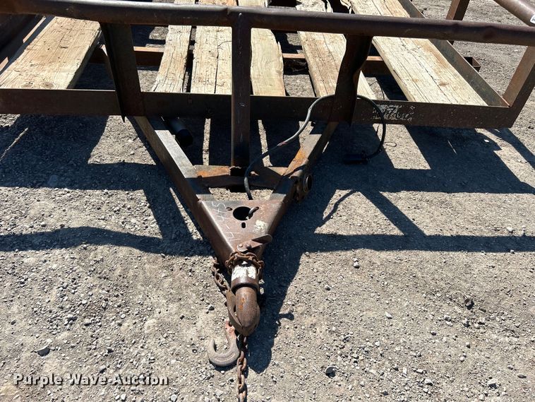 image for item DO1133 1997 Texas Bragg Enterprise utility trailer