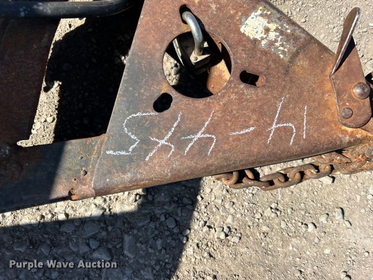 image for item DO1133 1997 Texas Bragg Enterprise utility trailer