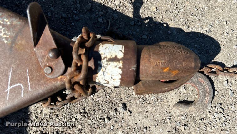 image for item DO1133 1997 Texas Bragg Enterprise utility trailer