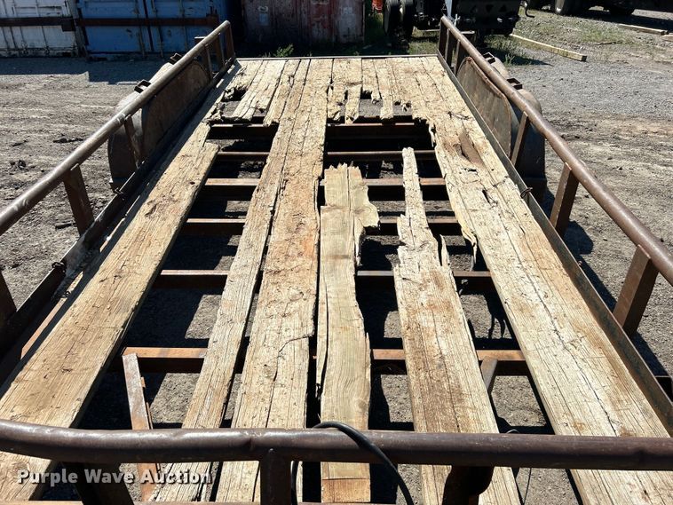 image for item DO1133 1997 Texas Bragg Enterprise utility trailer