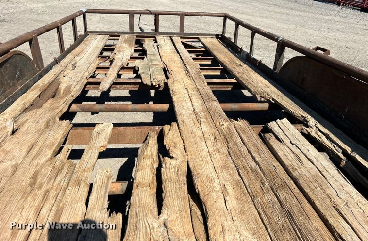 image for item DO1133 1997 Texas Bragg Enterprise utility trailer