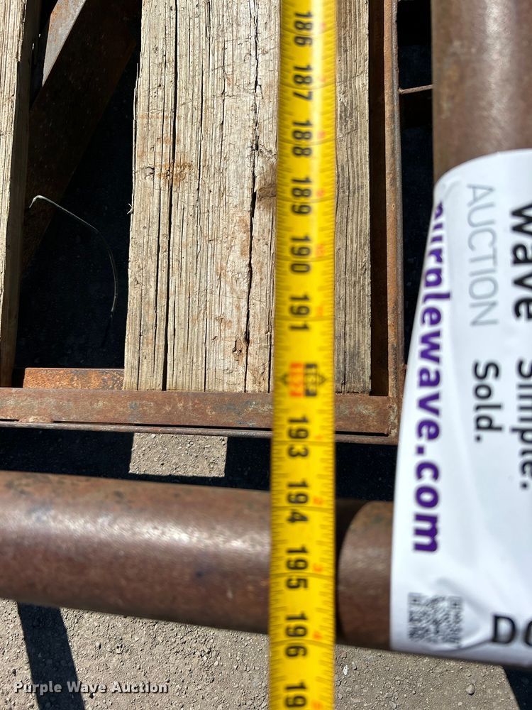 image for item DO1133 1997 Texas Bragg Enterprise utility trailer