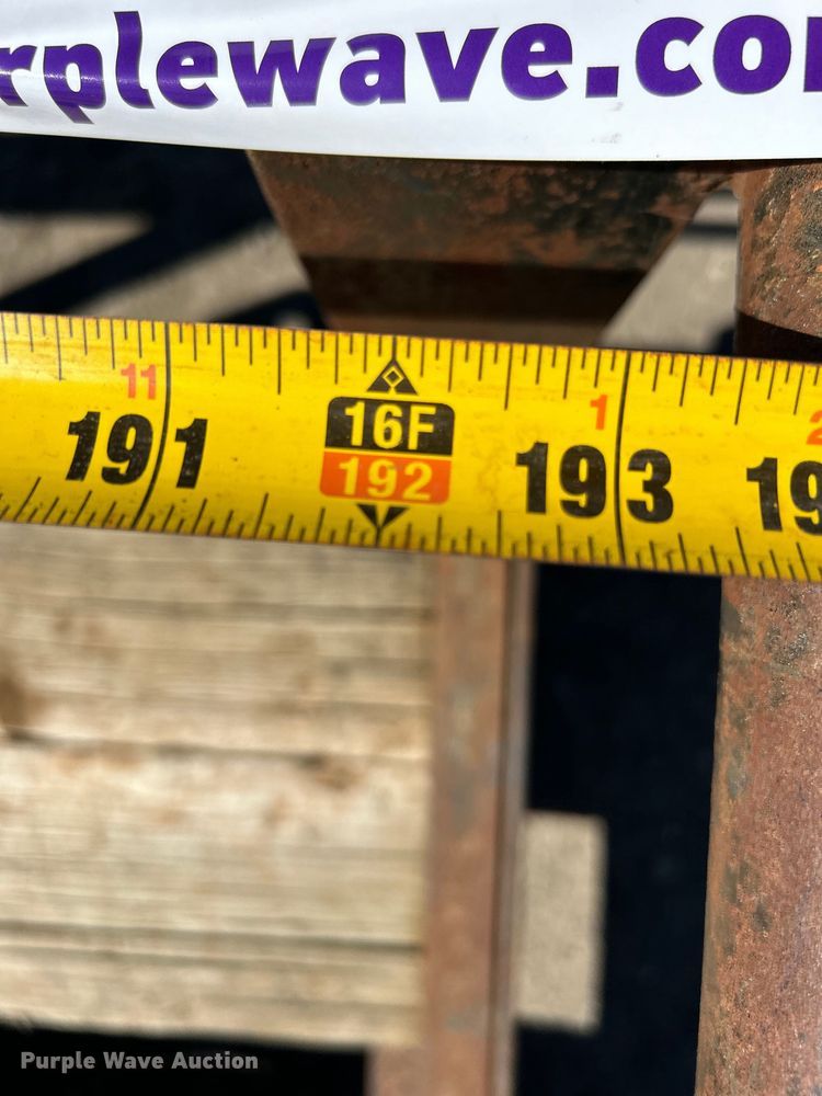 image for item DO1133 1997 Texas Bragg Enterprise utility trailer