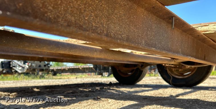 image for item DO1133 1997 Texas Bragg Enterprise utility trailer