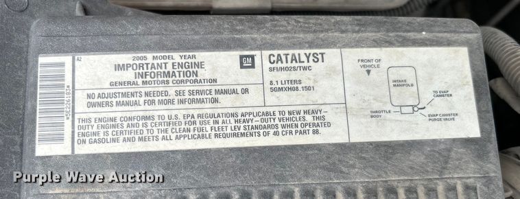 image for item DO6468 2005 GMC Sierra 2500HD Ext. Cab pickup truck