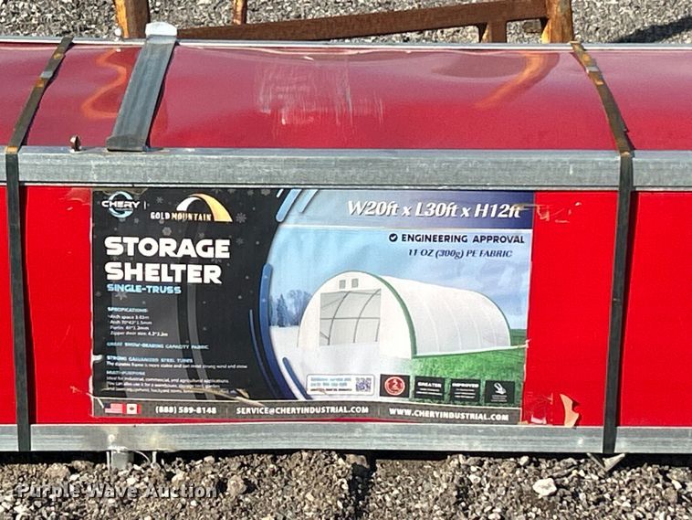 image for item DO6473 Gold Mountain truss arch storage shelter