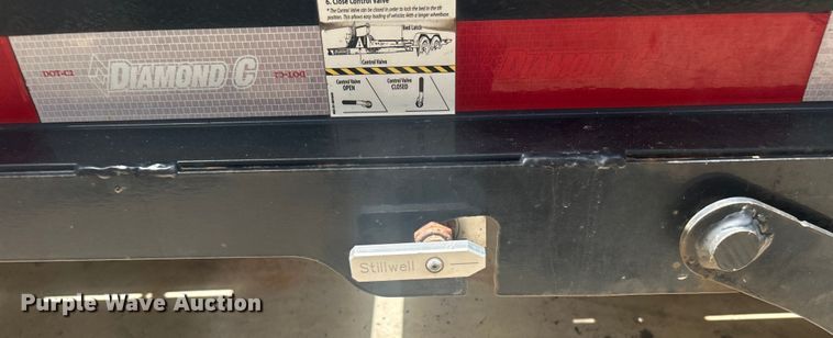 image for item DO6480 2021 Diamond C tilt deck equipment trailer