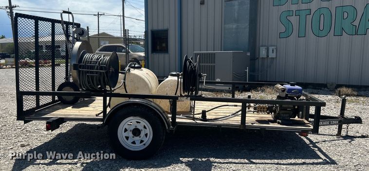 image for item DO6482 2016 Texas Bragg NA612ST2900 utility trailer