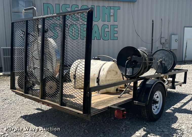image for item DO6482 2016 Texas Bragg NA612ST2900 utility trailer