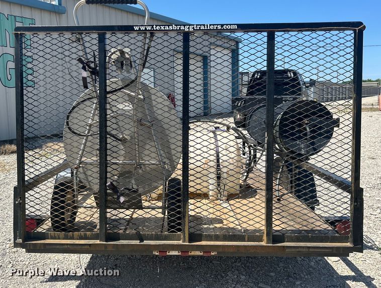 image for item DO6482 2016 Texas Bragg NA612ST2900 utility trailer