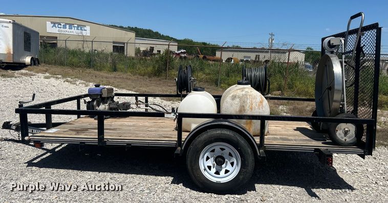 image for item DO6482 2016 Texas Bragg NA612ST2900 utility trailer