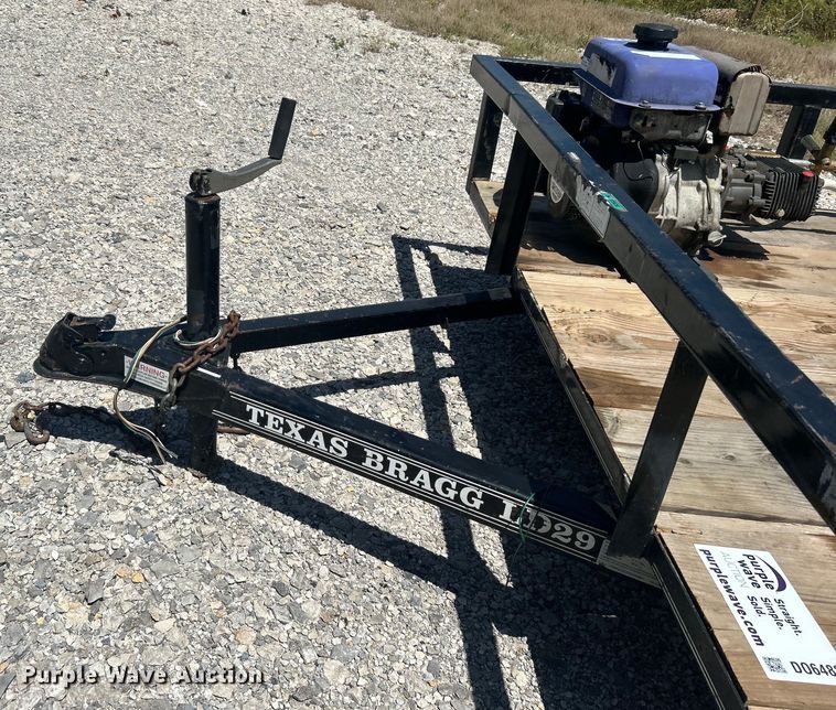 image for item DO6482 2016 Texas Bragg NA612ST2900 utility trailer