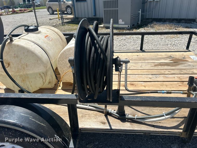 image for item DO6482 2016 Texas Bragg NA612ST2900 utility trailer