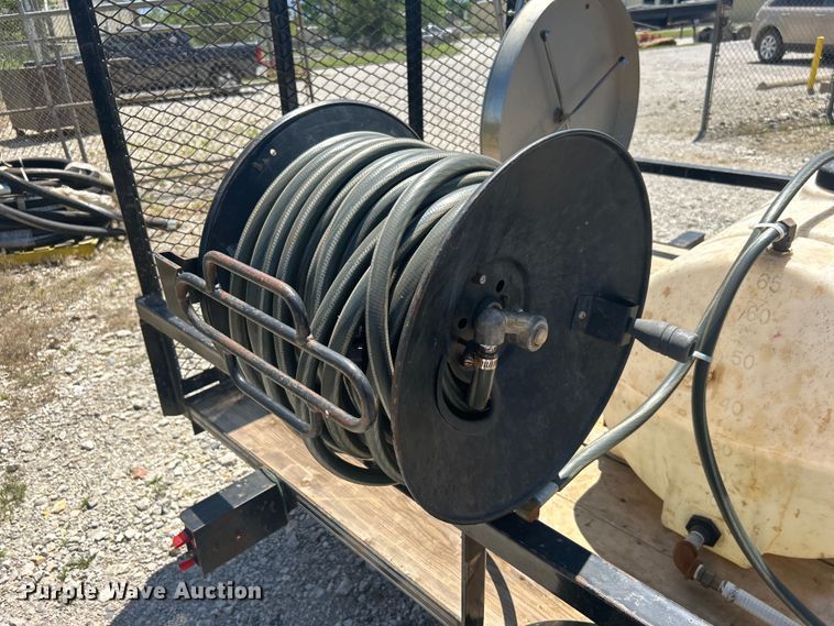 image for item DO6482 2016 Texas Bragg NA612ST2900 utility trailer