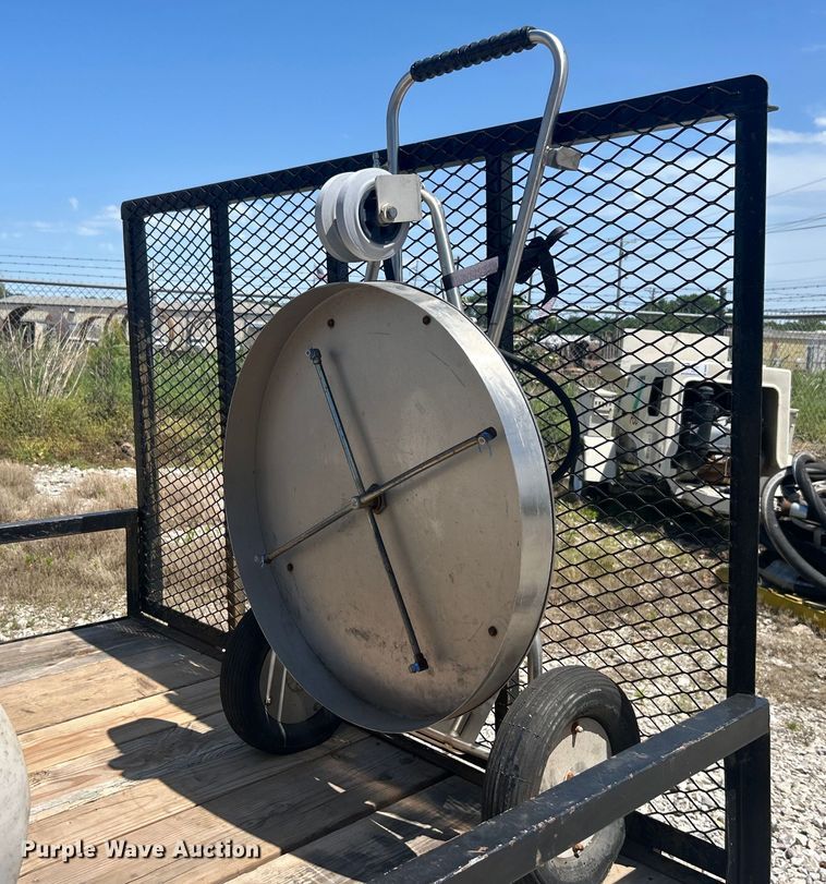 image for item DO6482 2016 Texas Bragg NA612ST2900 utility trailer