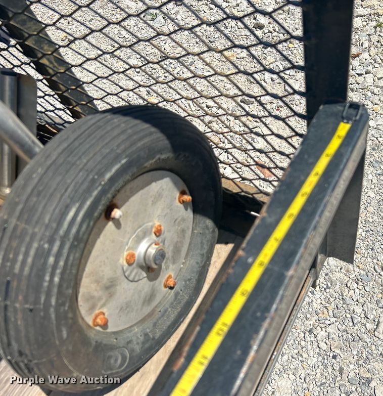 image for item DO6482 2016 Texas Bragg NA612ST2900 utility trailer