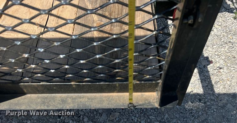 image for item DO6482 2016 Texas Bragg NA612ST2900 utility trailer