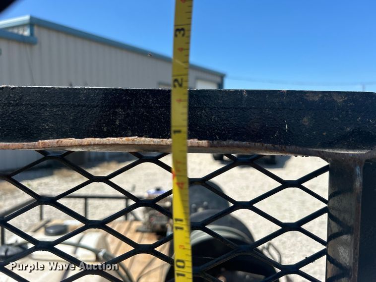 image for item DO6482 2016 Texas Bragg NA612ST2900 utility trailer