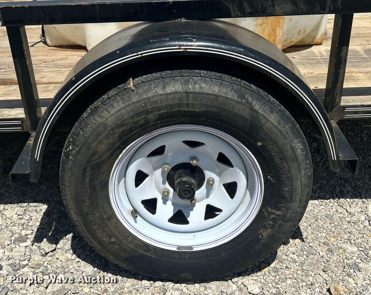 image for item DO6482 2016 Texas Bragg NA612ST2900 utility trailer