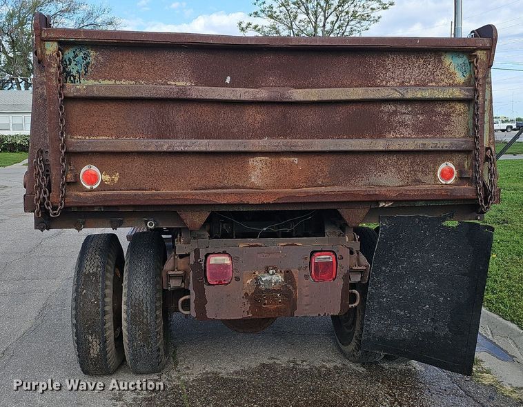 image for item DP0847 1974 GMC 6000 dump truck