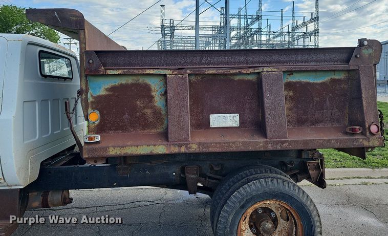 image for item DP0847 1974 GMC 6000 dump truck