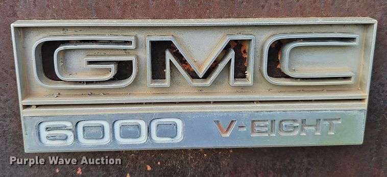 image for item DP0847 1974 GMC 6000 dump truck