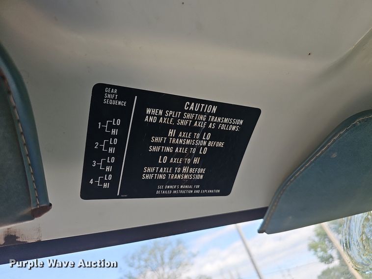 image for item DP0847 1974 GMC 6000 dump truck