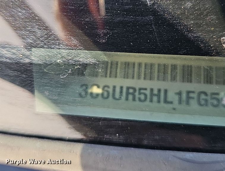 image for item DP0853 2015 Dodge Ram 2500HD Crew Cab flatbed pickup truck