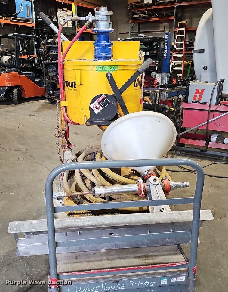 image for item DP0875 ChemGrout grout pump