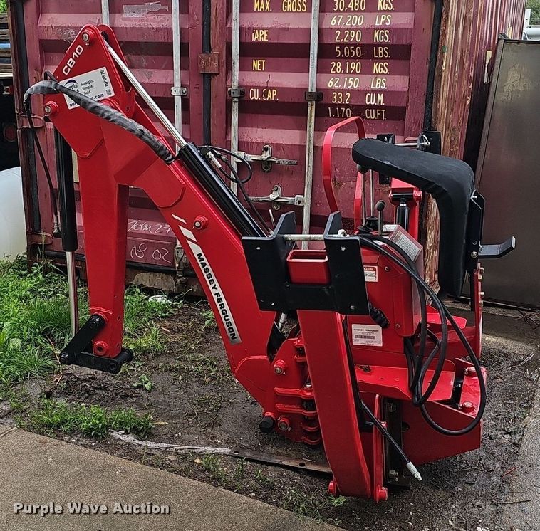 image for item DP0876 Massey Ferguson CB10 backhoe attachment