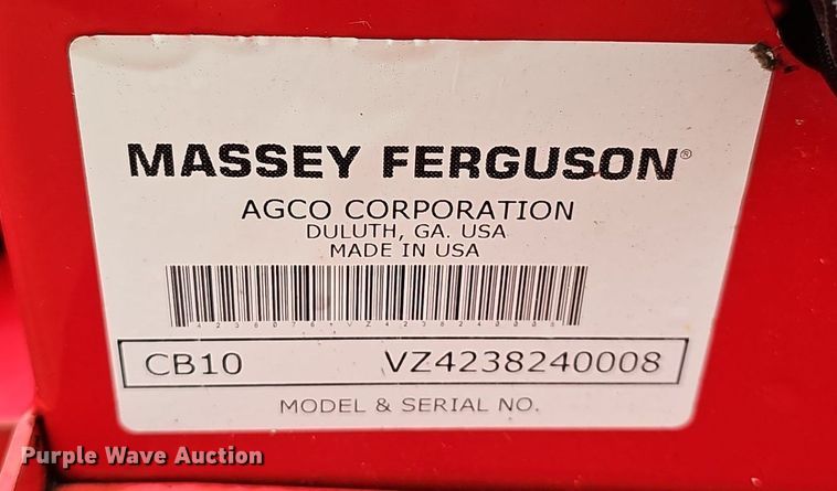 image for item DP0876 Massey Ferguson CB10 backhoe attachment