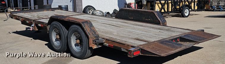 image for item DP0888 2012 Titan CT9538 tilt deck utility trailer