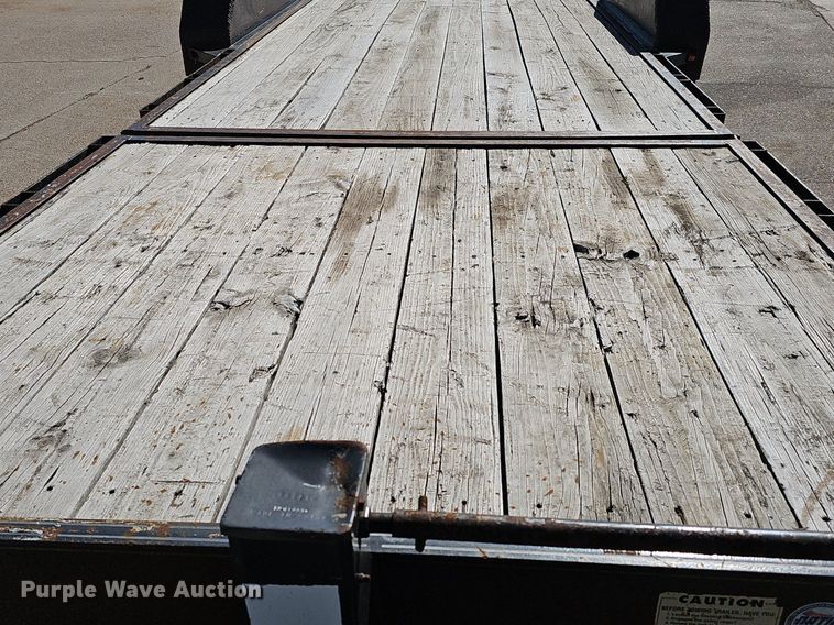 image for item DP0888 2012 Titan CT9538 tilt deck utility trailer