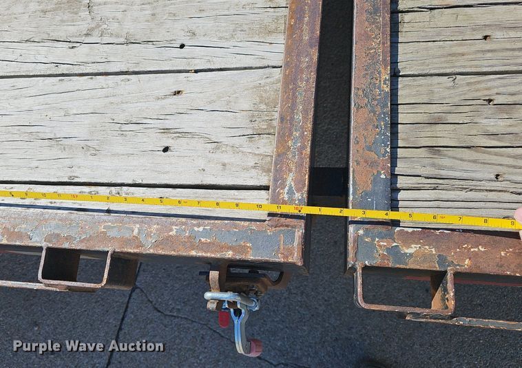 image for item DP0888 2012 Titan CT9538 tilt deck utility trailer