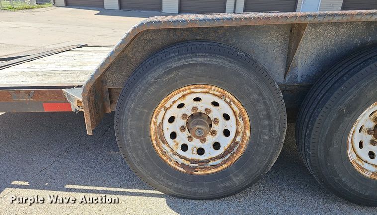 image for item DP0888 2012 Titan CT9538 tilt deck utility trailer