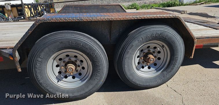 image for item DP0888 2012 Titan CT9538 tilt deck utility trailer