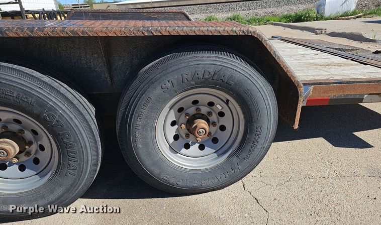 image for item DP0888 2012 Titan CT9538 tilt deck utility trailer