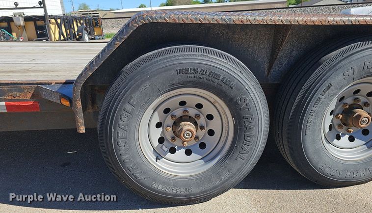 image for item DP0888 2012 Titan CT9538 tilt deck utility trailer