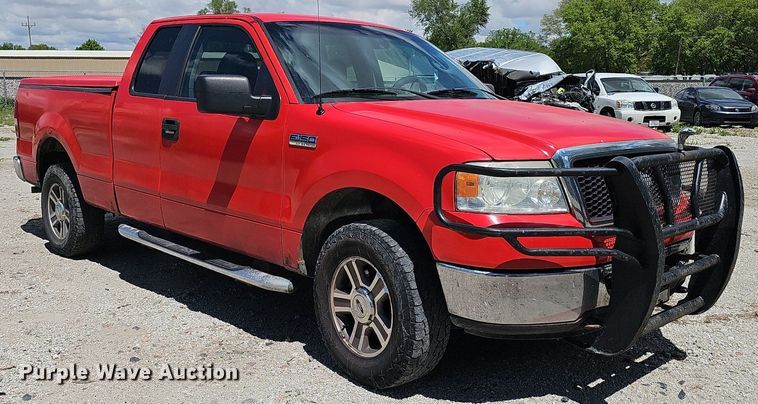 image for item DP0889 2007 Ford F150 XLT SuperCab pickup truck