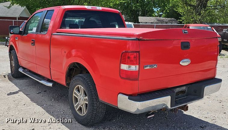 image for item DP0889 2007 Ford F150 XLT SuperCab pickup truck
