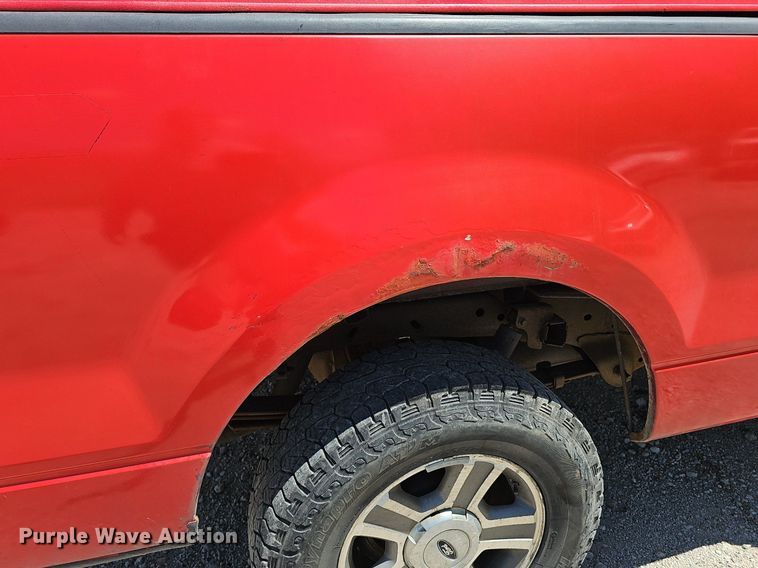 image for item DP0889 2007 Ford F150 XLT SuperCab pickup truck