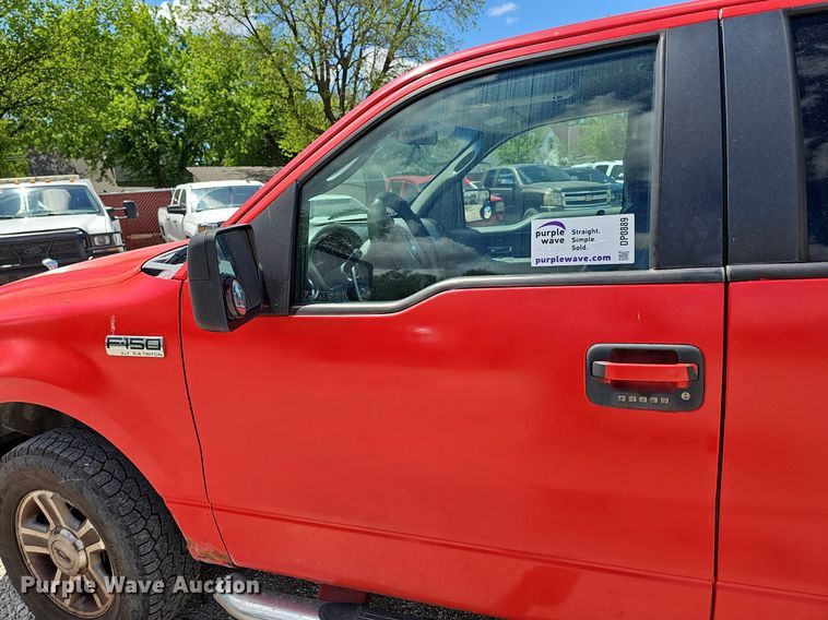 image for item DP0889 2007 Ford F150 XLT SuperCab pickup truck