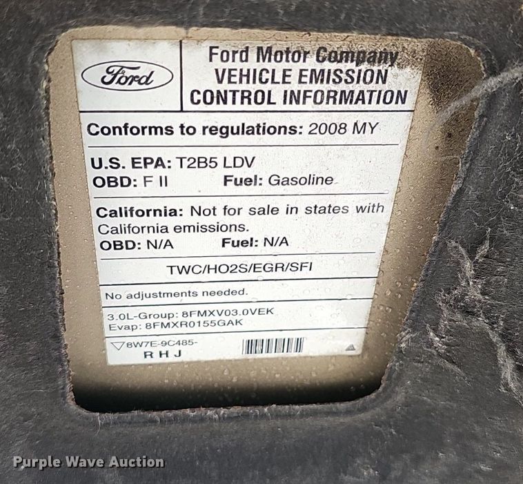image for item DP0891 2008 Ford Fusion SEL 