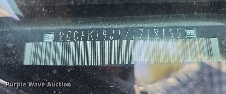 image for item DP0892 2007 Chevrolet Silverado Z71 Ext. Cab pickup truck