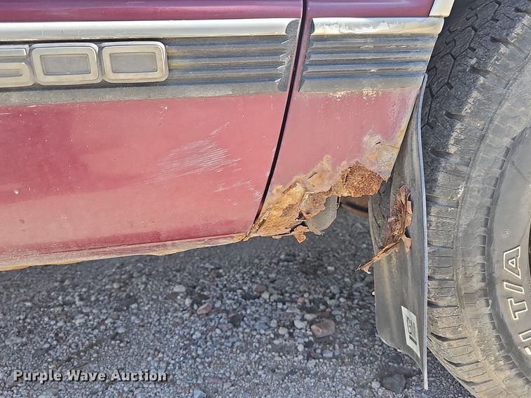 image for item DP0893 1993 Chevrolet Silverado 1500 pickup truck