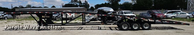image for item DP0894 2021 Kaufman car carrier trailer