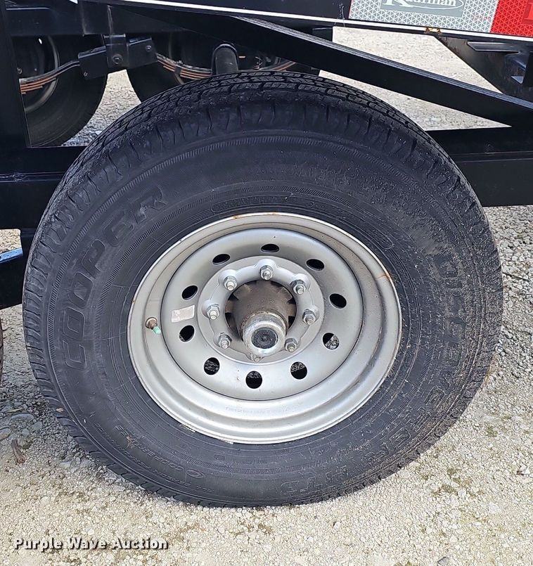 image for item DP0894 2021 Kaufman car carrier trailer